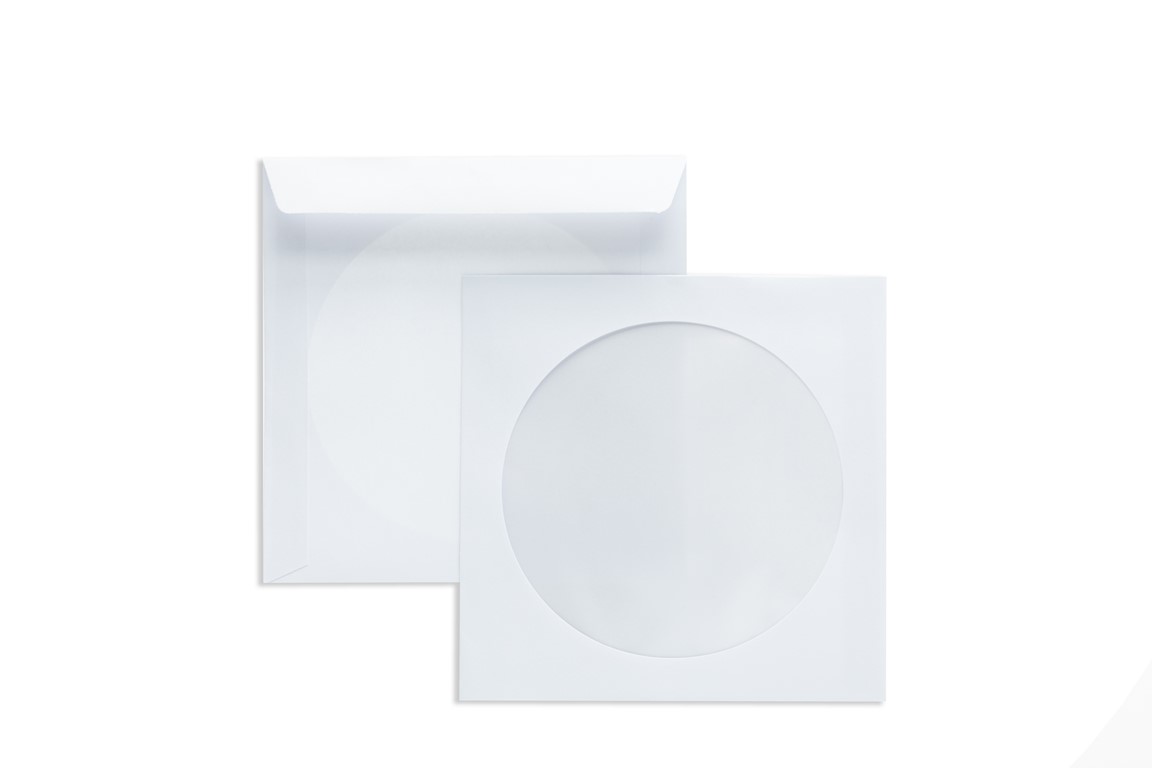 Koperta CD biała NK okno 1000szt.